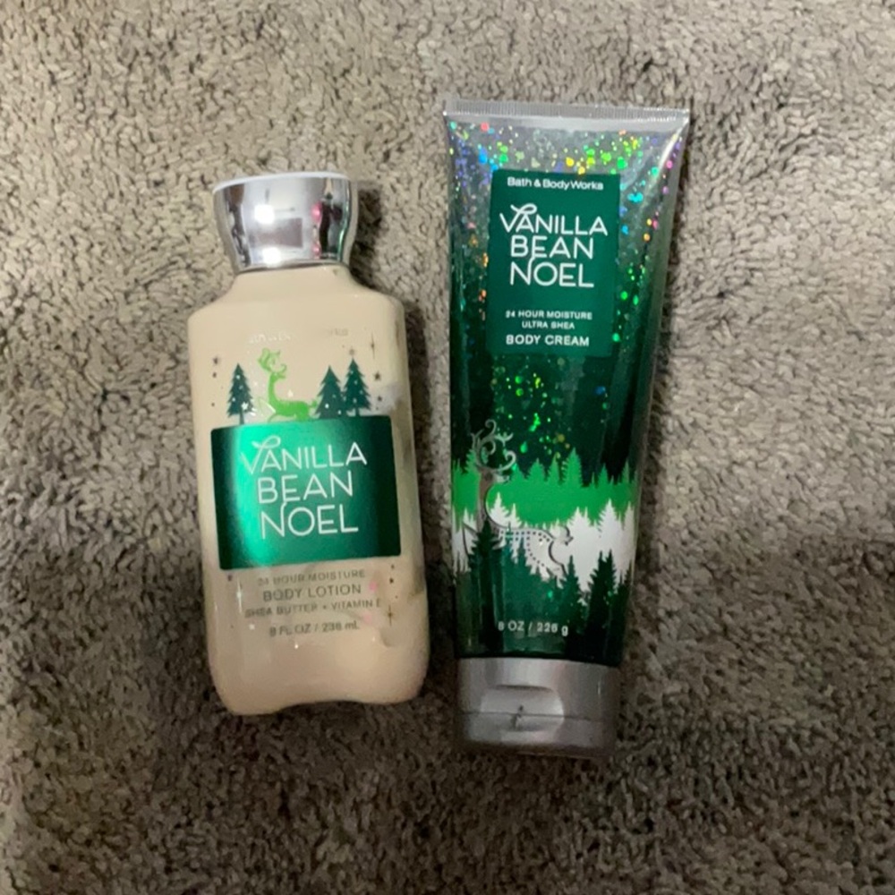 Bath & Body Works Vanilla Bean Noel Lotion & Body Cream